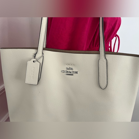 Coach handbag CP037 THEA TOTE Chalk - Picture 10 of 16